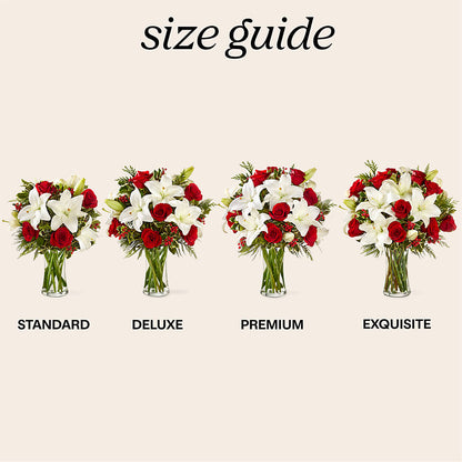 Sparkling Snowflakes Bouquet – MAIN STREET FLORIST & GIFTS, Ridgefield CT