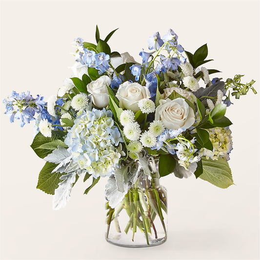 Clear Skies Bouquet – MAIN STREET FLORIST & GIFTS, Ridgefield CT