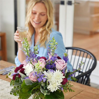 Violet Frost Bouquet – MAIN STREET FLORIST & GIFTS, Ridgefield CT