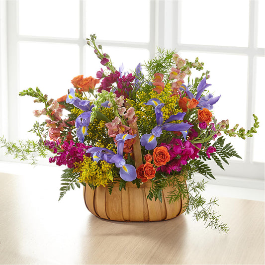 Garden of Life Basket – MAIN STREET FLORIST & GIFTS, Ridgefield CT