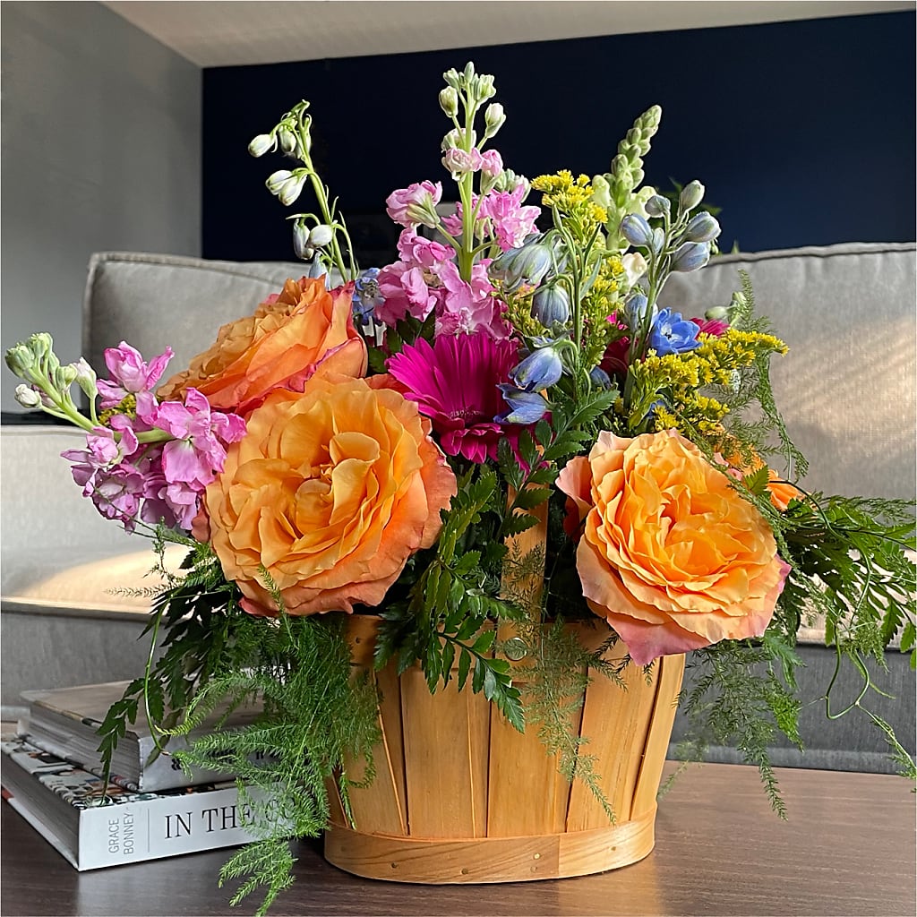 Garden of Life Basket – MAIN STREET FLORIST & GIFTS, Ridgefield CT