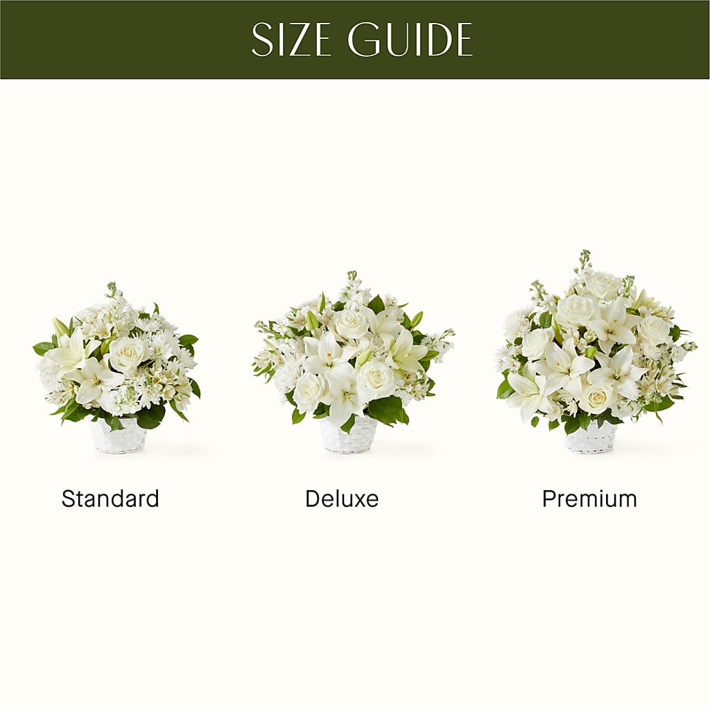Peaceful Reflections Arrangement – MAIN STREET FLORIST & GIFTS, Ridgefield CT