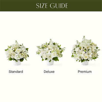 Peaceful Reflections Arrangement – MAIN STREET FLORIST & GIFTS, Ridgefield CT