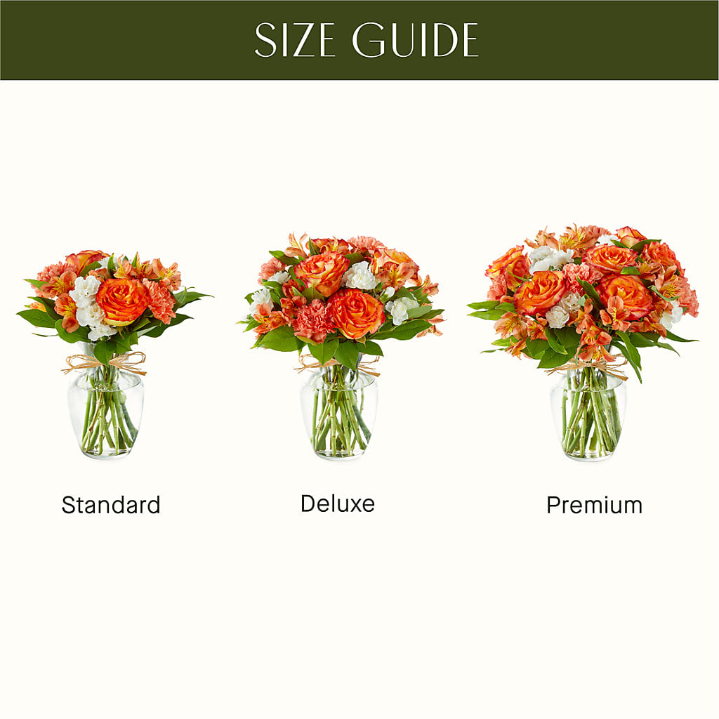Apricot Glow Bouquet – MAIN STREET FLORIST & GIFTS, Ridgefield CT