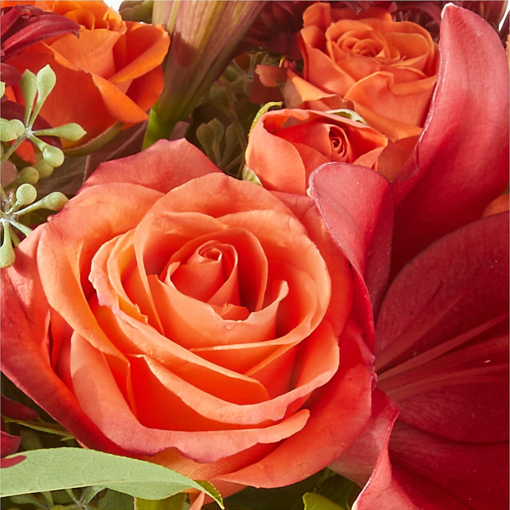 Crimson Leaves Bouquet – MAIN STREET FLORIST & GIFTS, Ridgefield CT