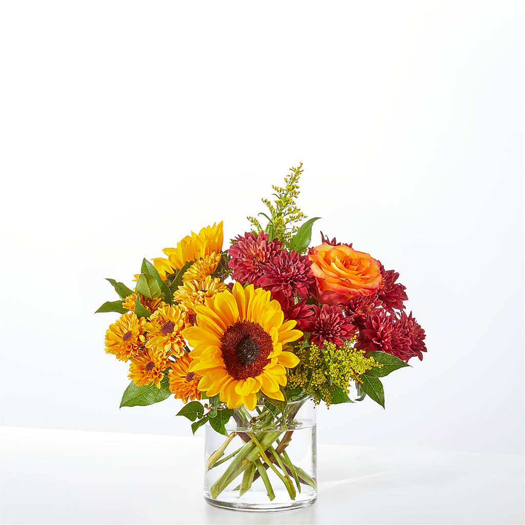 Flannel Scarf Bouquet – MAIN STREET FLORIST & GIFTS, Ridgefield CT