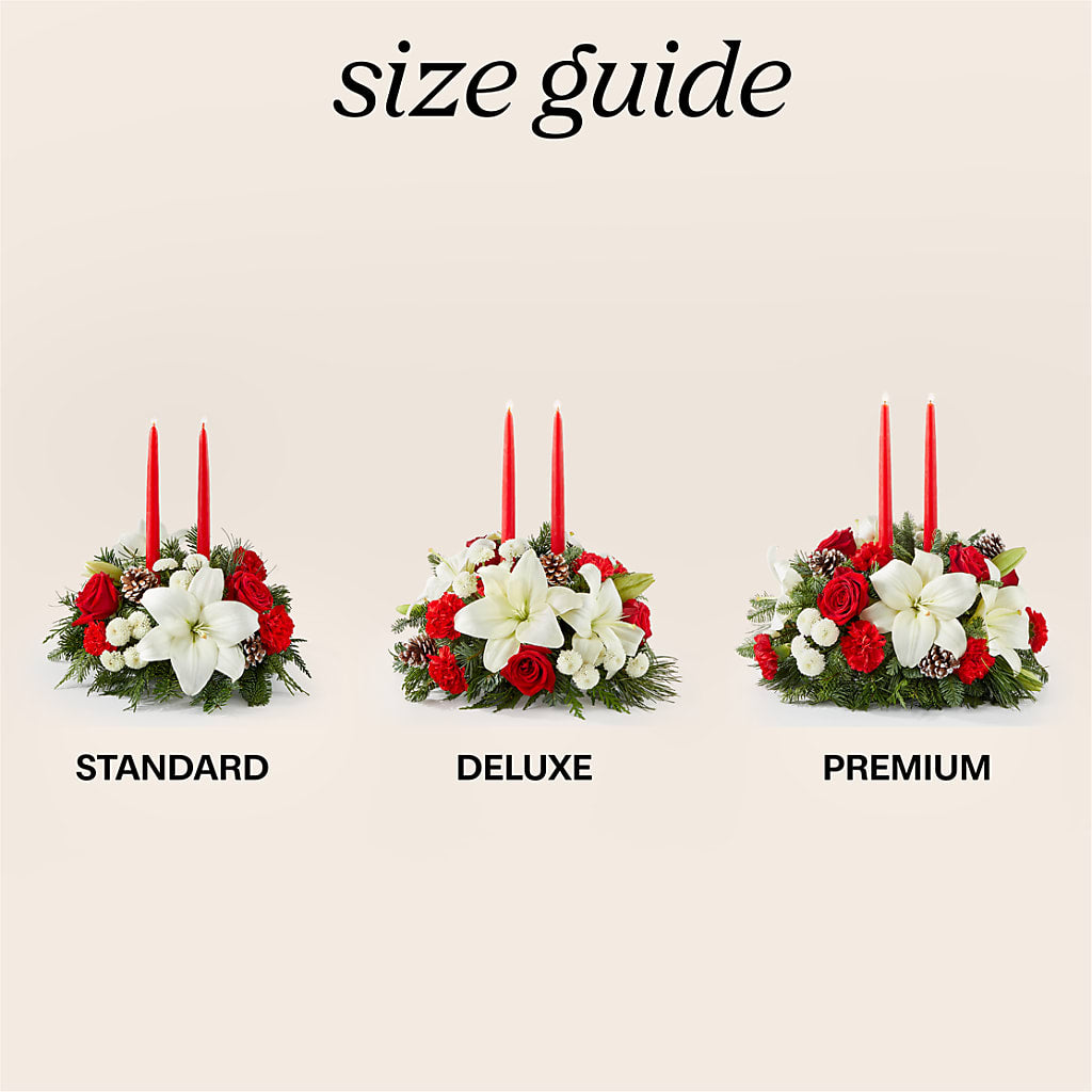 Seasonal Festivities Centerpiece – MAIN STREET FLORIST & GIFTS, Ridgefield CT