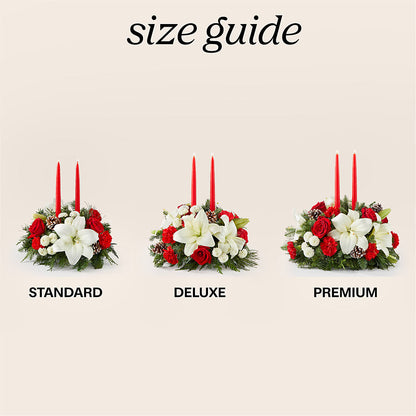 Seasonal Festivities Centerpiece – MAIN STREET FLORIST & GIFTS, Ridgefield CT