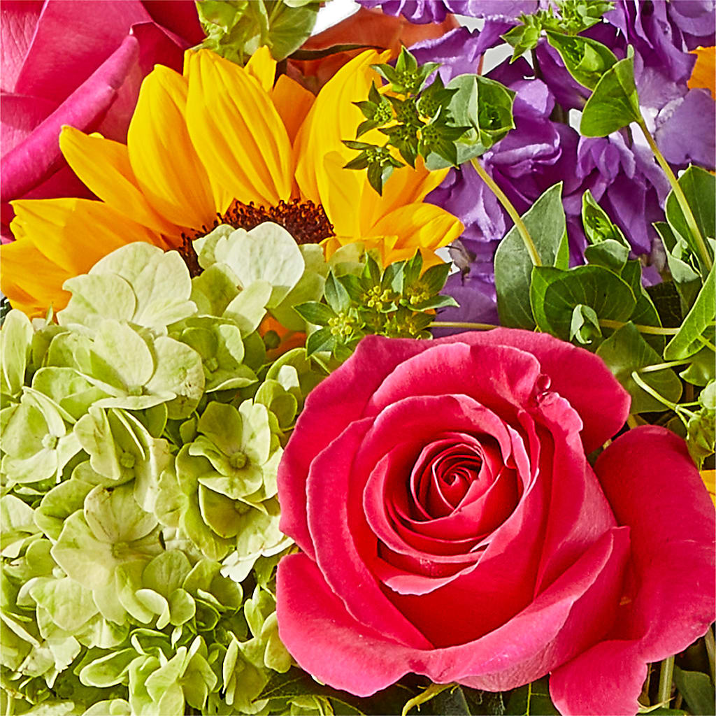 Vibrant Greetings Bouquet – MAIN STREET FLORIST & GIFTS, Ridgefield CT