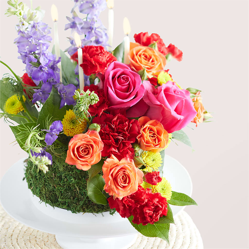 Best Year Yet Floral Cake – MAIN STREET FLORIST & GIFTS, Ridgefield CT