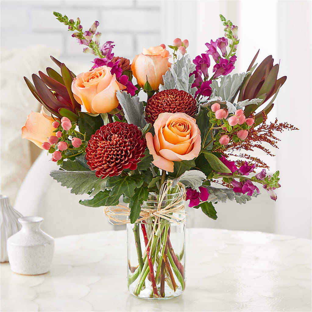 Moody Hues Bouquet – MAIN STREET FLORIST & GIFTS, Ridgefield CT