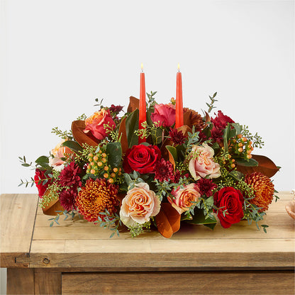Gather Near Centerpiece – MAIN STREET FLORIST & GIFTS, Ridgefield CT