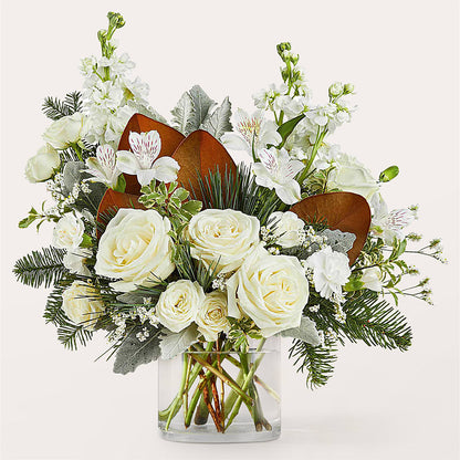 Fresh Snowfall Bouquet – MAIN STREET FLORIST & GIFTS, Ridgefield CT