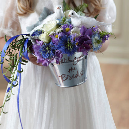 Enchantment Flower Girl Arrangement – MAIN STREET FLORIST & GIFTS, Ridgefield CT