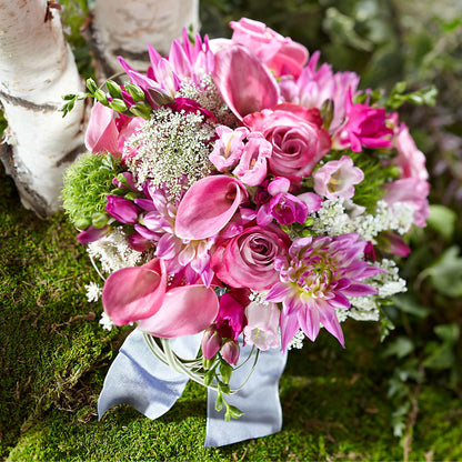 Pink Profusion Bouquet – MAIN STREET FLORIST & GIFTS, Ridgefield CT