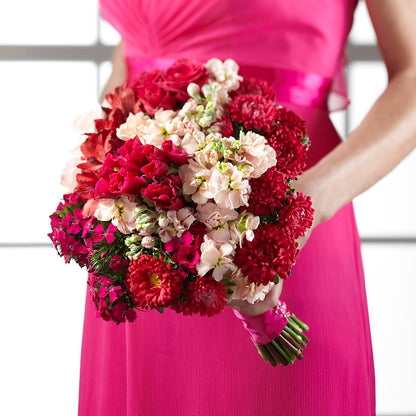 Pink Effervescence Bouquet – MAIN STREET FLORIST & GIFTS, Ridgefield CT