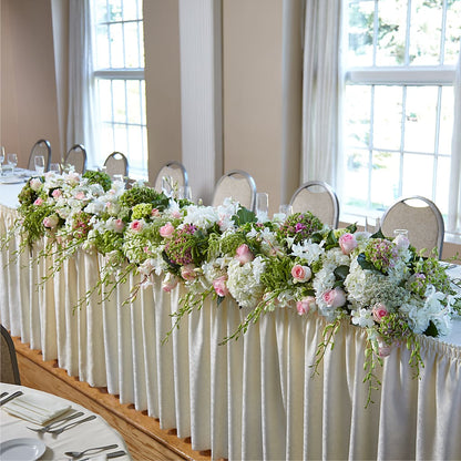 State of Joy Head Table Arrangement – MAIN STREET FLORIST & GIFTS, Ridgefield CT