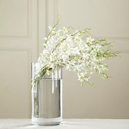White Dendrobium Bouquet – MAIN STREET FLORIST & GIFTS, Ridgefield CT