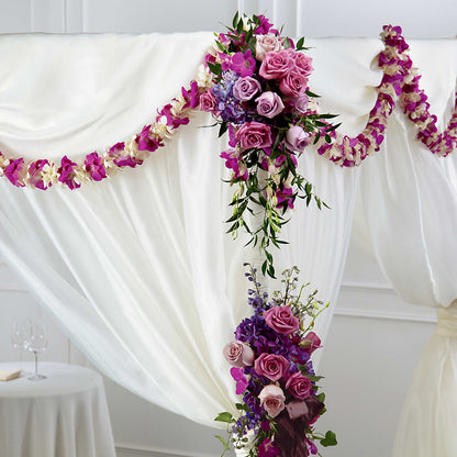 Color & Light Chuppah Decor – MAIN STREET FLORIST & GIFTS, Ridgefield CT
