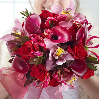 Heart of Hearts Bouquet – MAIN STREET FLORIST & GIFTS, Ridgefield CT
